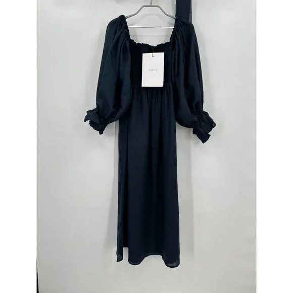 blue sleeper dress Romantica Lounge Dress in Blue Vichy Blue Vichy / M-L main image 0